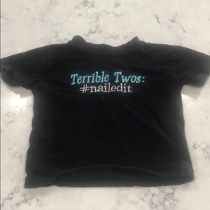 2t terrible twos shirt